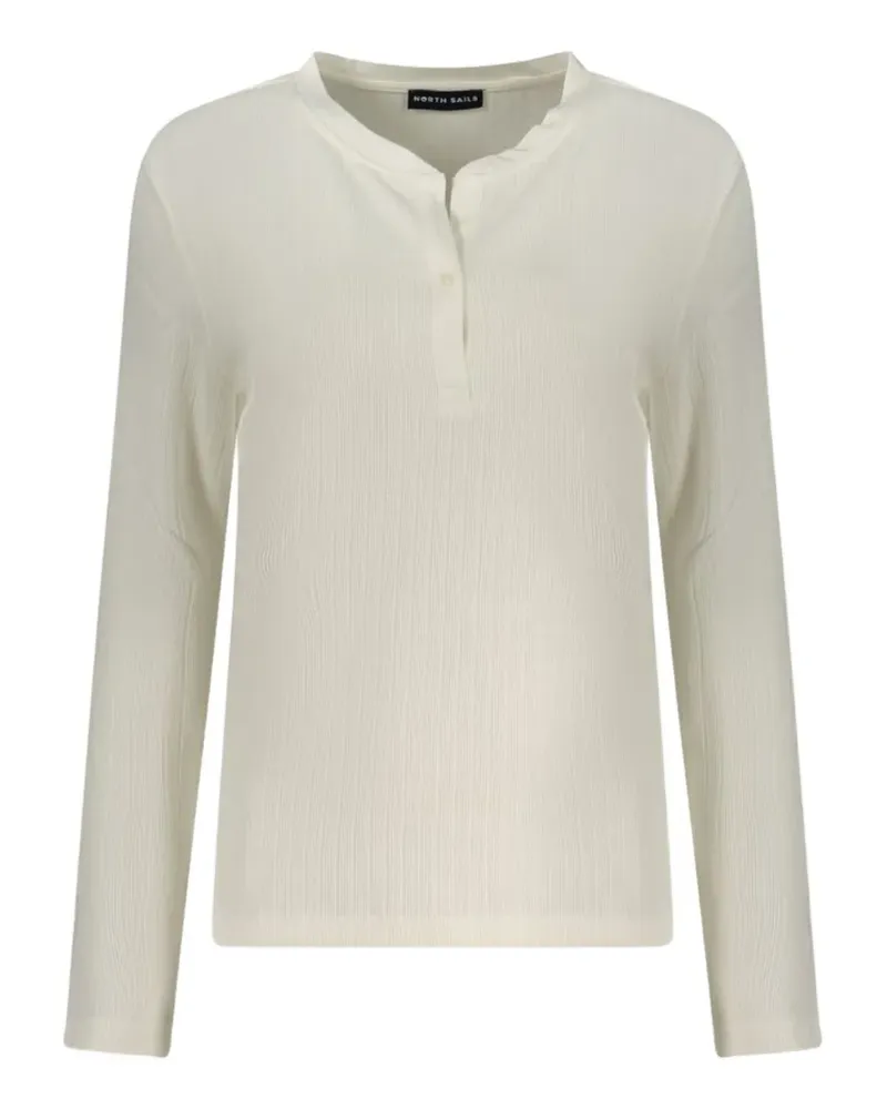 North Sails ribbed-knit top - Nude Nude