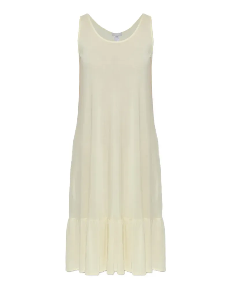 Hanro Isabella ruffled sleeveless nightdress - Nude Nude