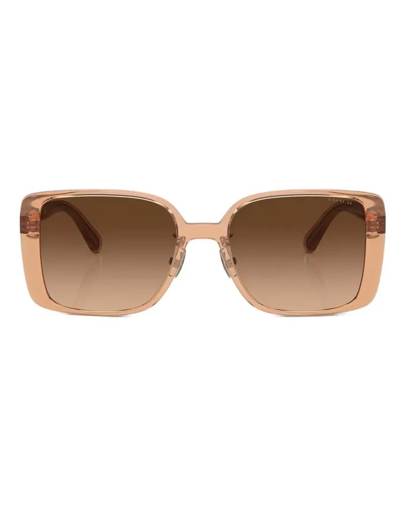 Coach x Disney CH562 square-frame gradient sunglasses - Braun Braun