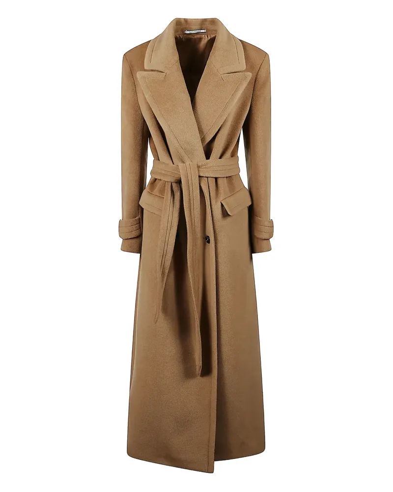 Tagliatore Mantel mit Gürtel - Nude Nude