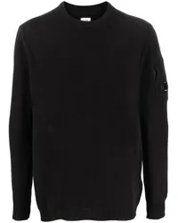 C.P. Company Pullover mit rundem Ausschnitt Schwarz