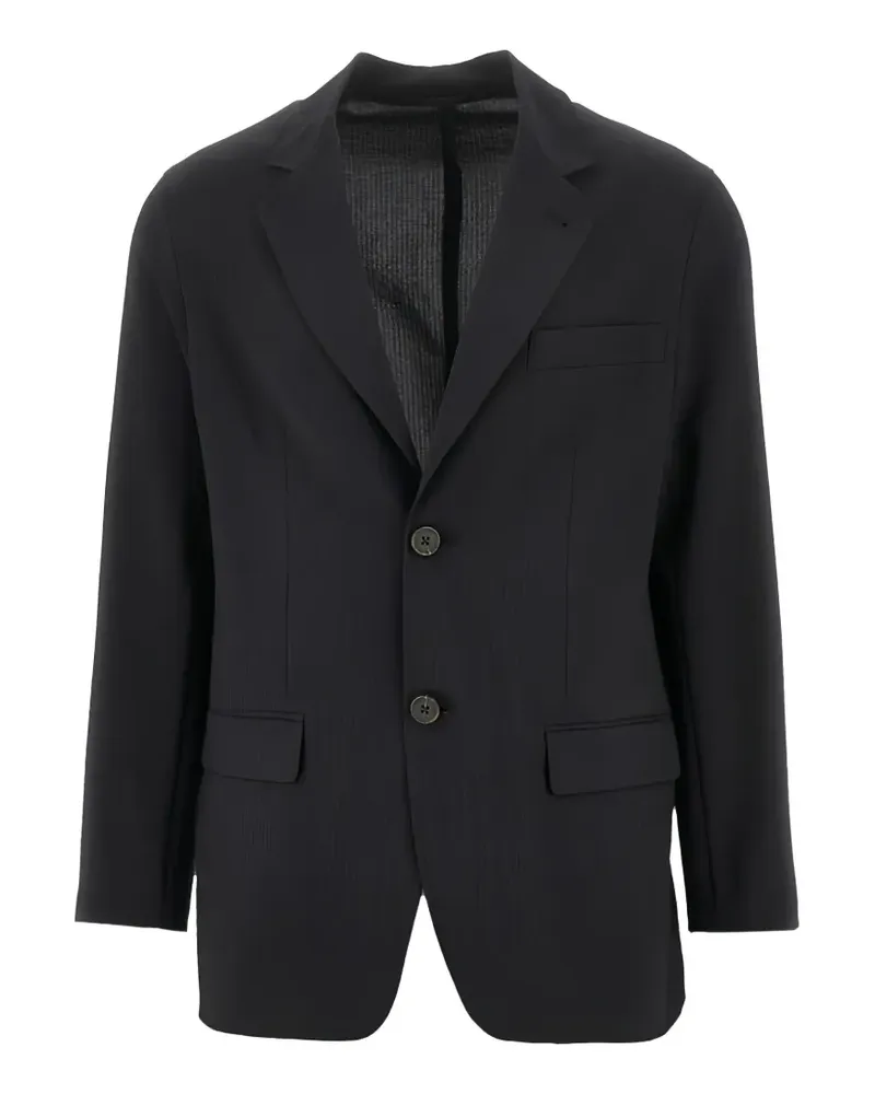 Emporio Armani single-breasted jacket - Schwarz Schwarz