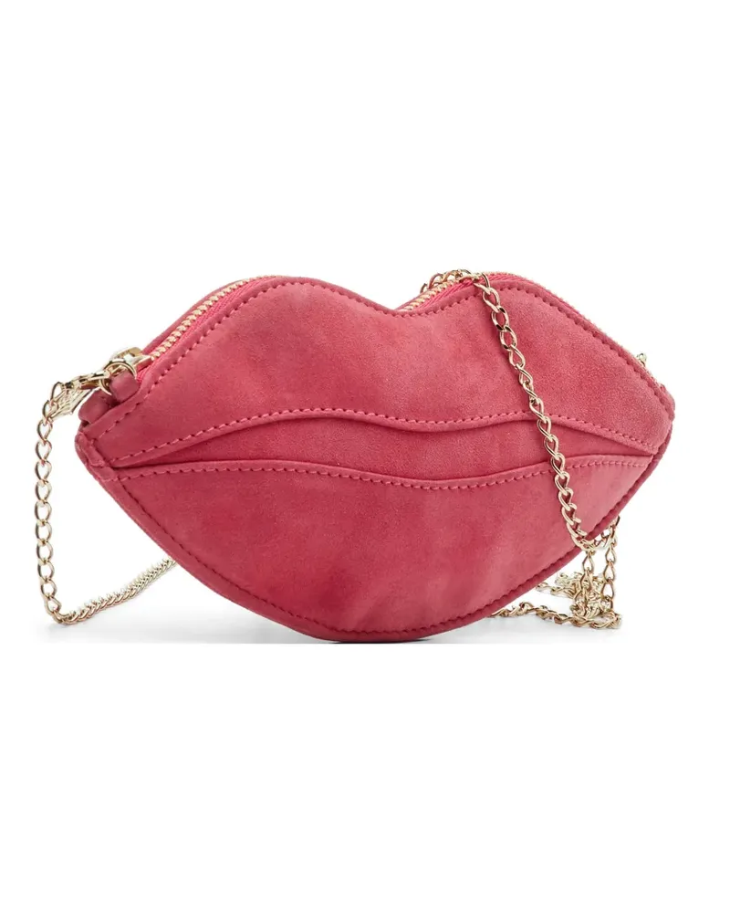 Charlotte Olympia medium Lip clutch bag - Rosa Rosa