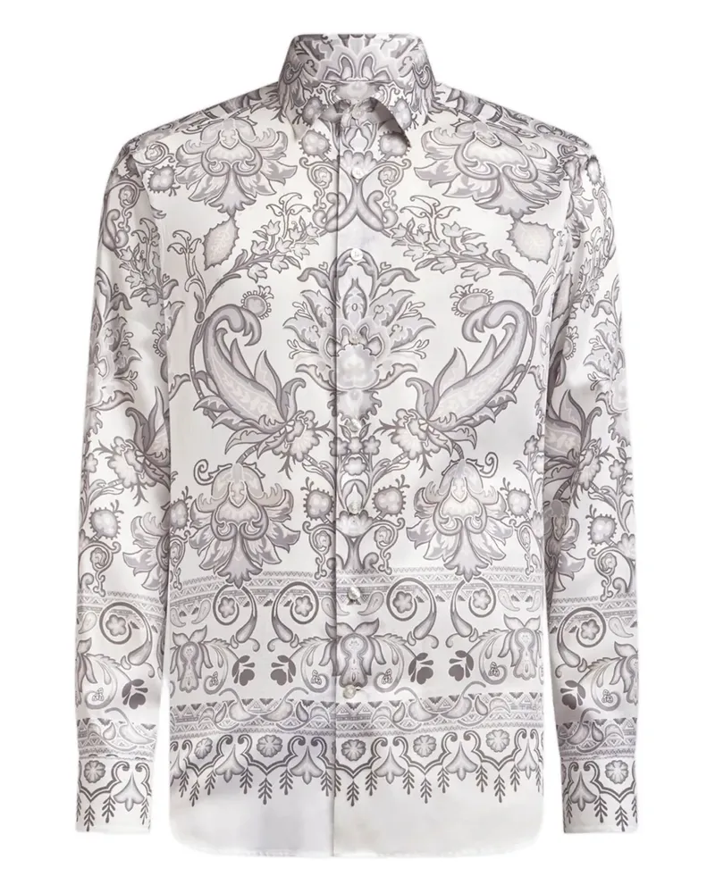 Etro Hemd mit Paisley-Print - Nude Nude