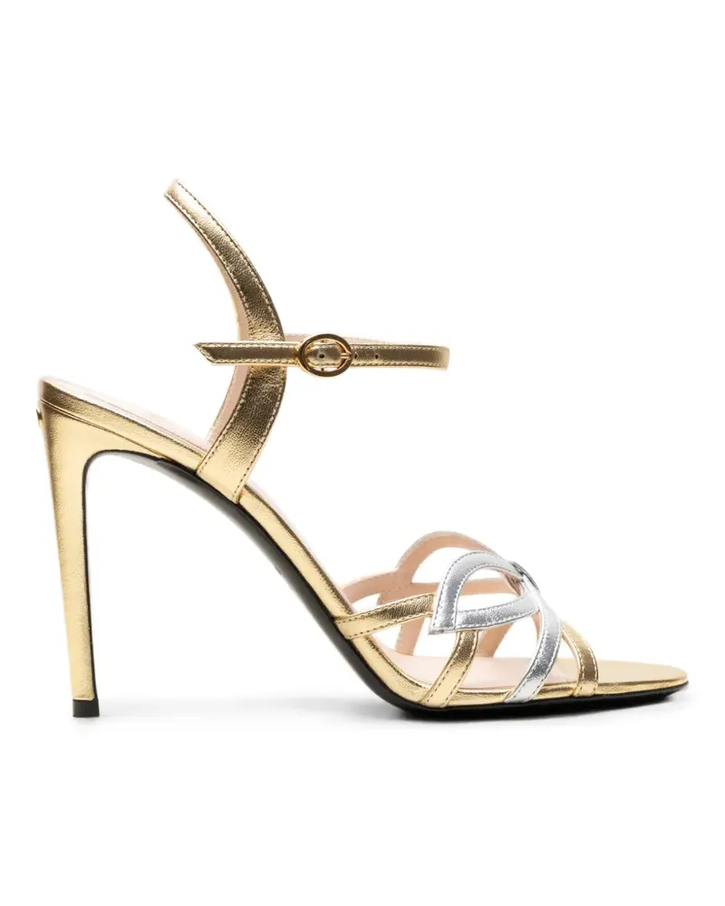 Valentino Garavani ankle-strap sandals - Gold Gold