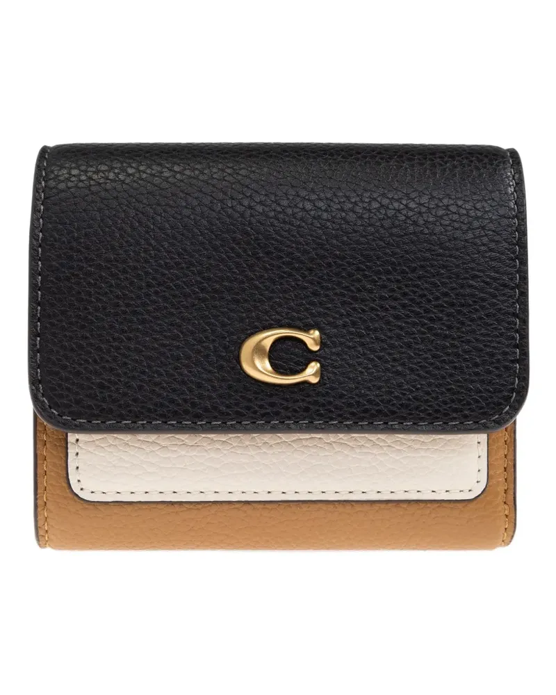 Coach Kleines Mila Portemonnaie - Schwarz Schwarz