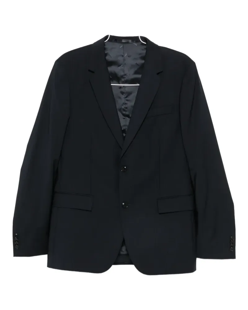 HUGO BOSS three-piece single-breasted suit - Blau Blau