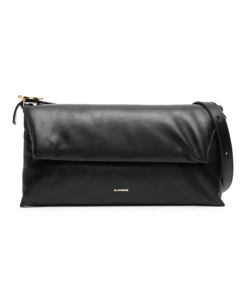 Jil Sander Klassische Schultertasche - Schwarz Schwarz