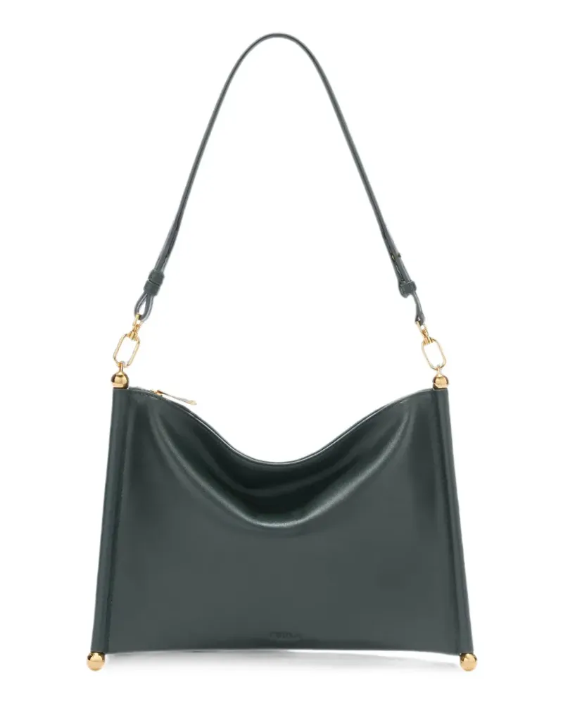 Furla Sfera Soft Schultertasche - Grün Grün