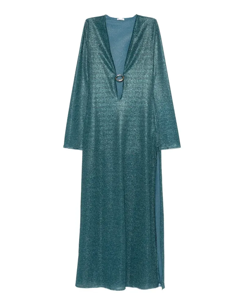 Oséree ring cut-out dress - Grün Grün