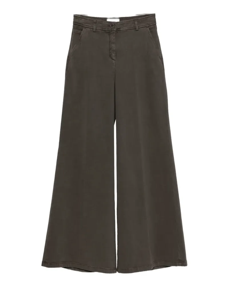 VIA MASINI 80 wide-leg trousers - Grau Grau
