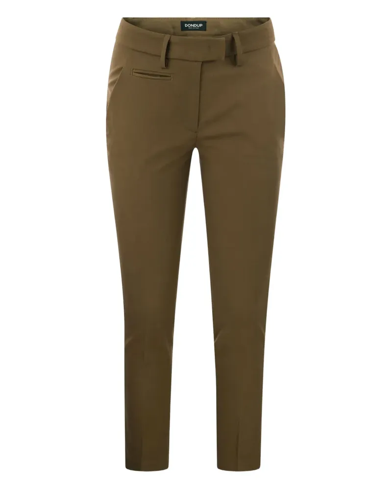 Dondup Hose mit Gürtelschlaufen - Grün Grün