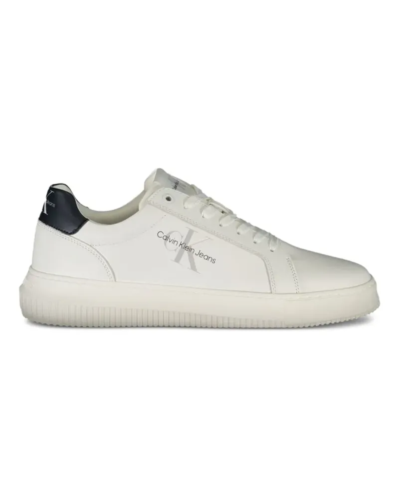 Calvin Klein Classic Cupsole leather sneakers - Weiß Weiß