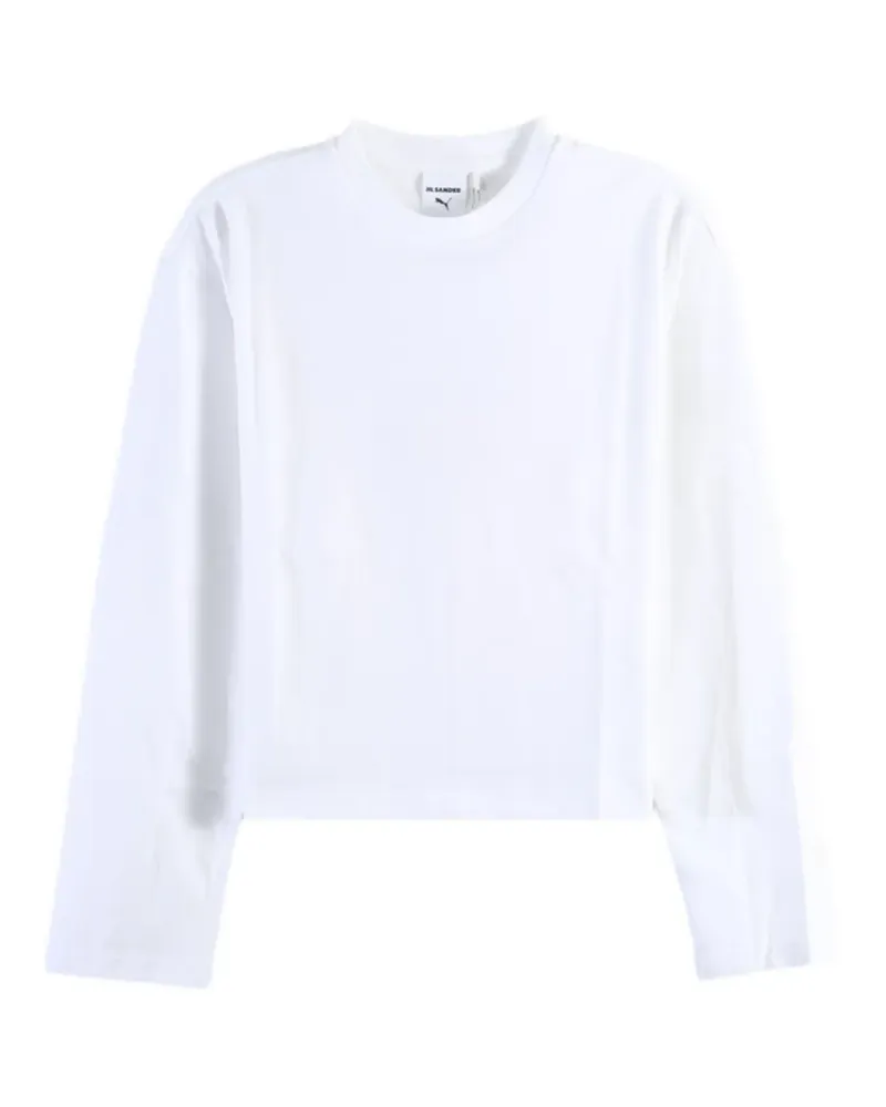 Puma Klassisches Langarmshirt - Weiß Weiß