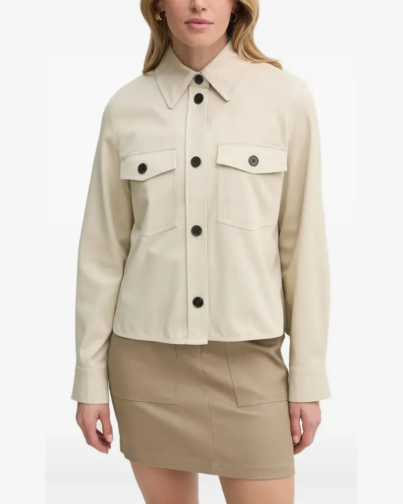 Marc O'Polo Hemdjacke mit Knopfverschluss - Nude Nude