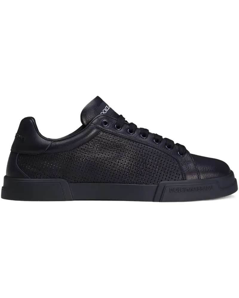 Dolce & Gabbana Perforierte Sneakers - Blau Blau