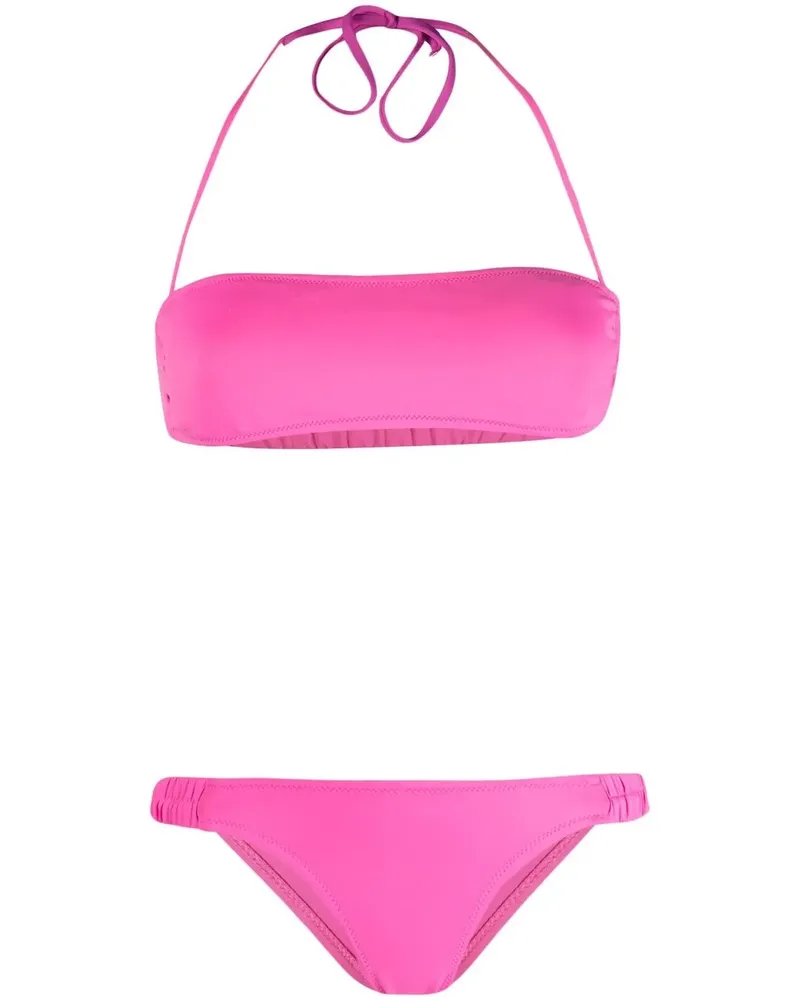 Melissa Odabash Trieste Bandeau-Bikini - Rosa Rosa