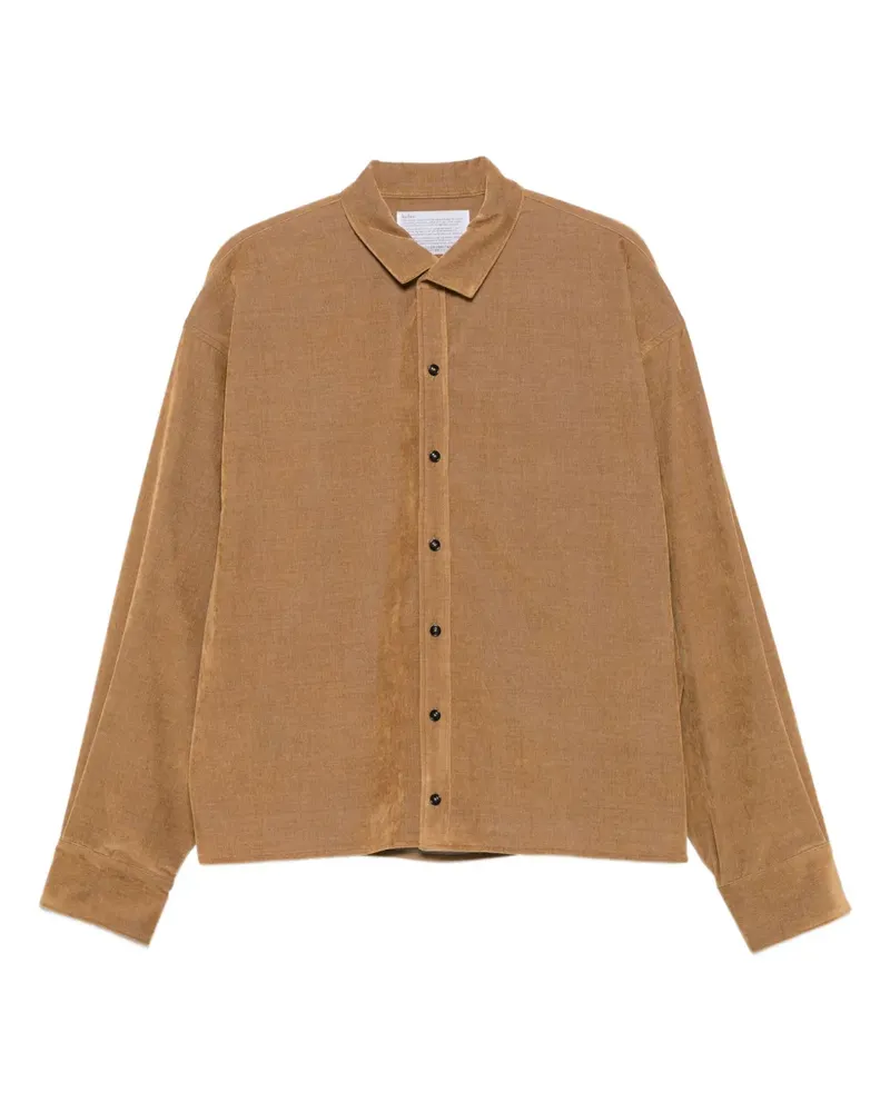 kolor button-down shirt - Braun Braun