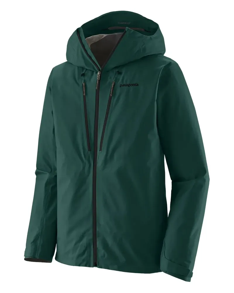 Patagonia x Triolet Kapuzenjacke mit Reißverschluss - Grün Grün