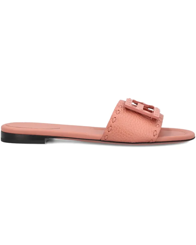 Fendi Sandalen mit FF-Schnalle - Rosa Rosa