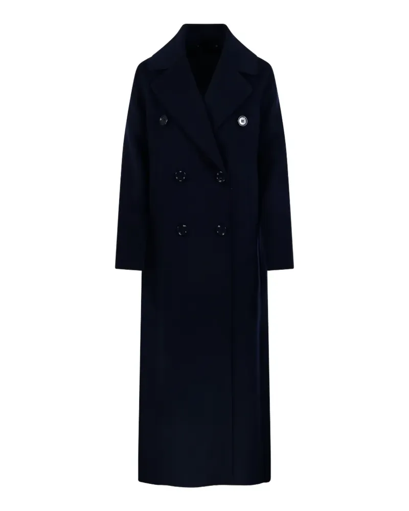 Max Mara buttoned coat - Blau Blau
