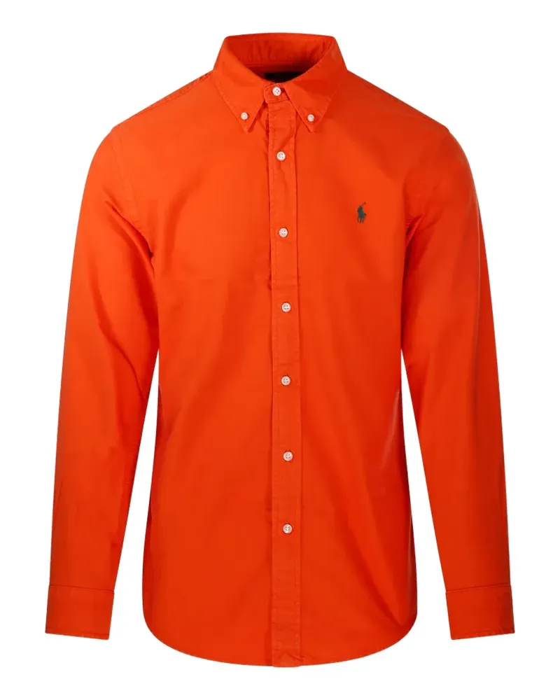 Ralph Lauren Button-down-Hemd mit Logo - Orange Orange