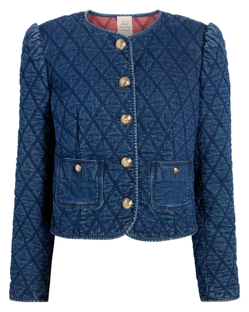Cinq à Sept Gretchen Jacke - Blau Blau
