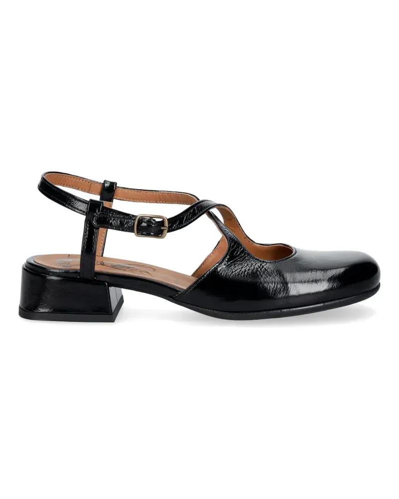 Fly London buckle-fastening ballet flats - Schwarz Schwarz