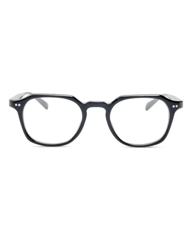 Jacquemus Brille mit geometrischem Gestell - Schwarz Schwarz