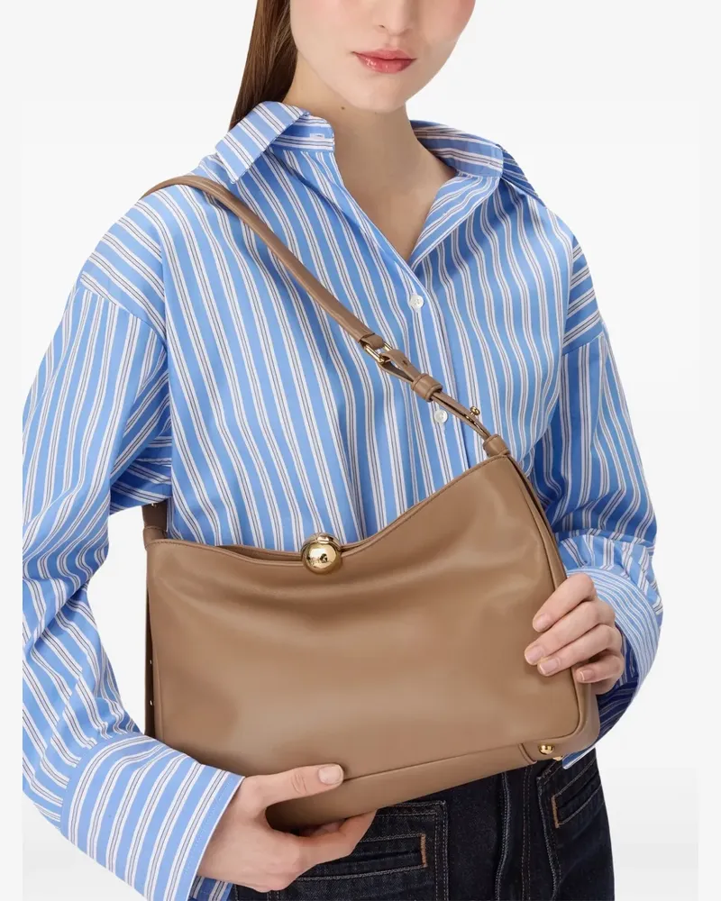 Furla Schultertasche mit Kugeldetail - Nude Nude