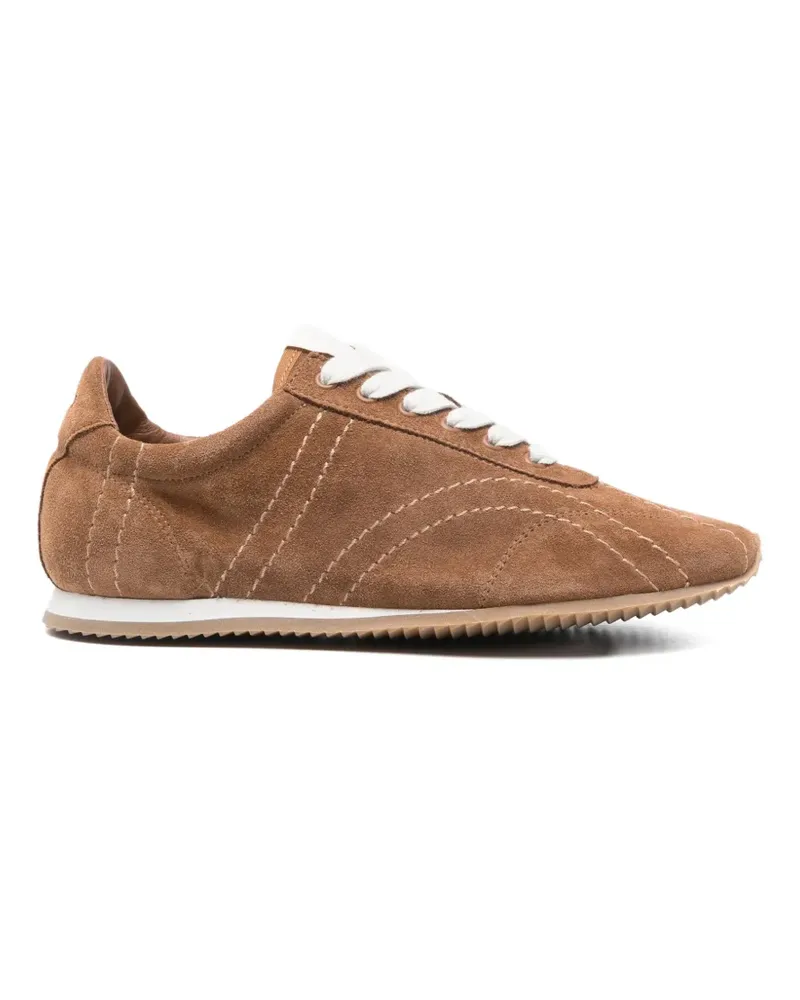 Totême Flex suede sneakers - Braun Braun