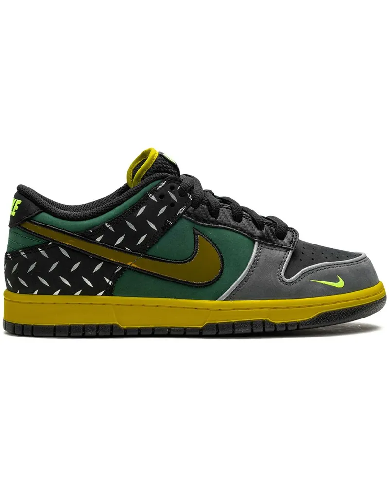 Nike x DOAF Dunk Low "What The Duck- University of Oregon Home" Sneakers - Grün Grün