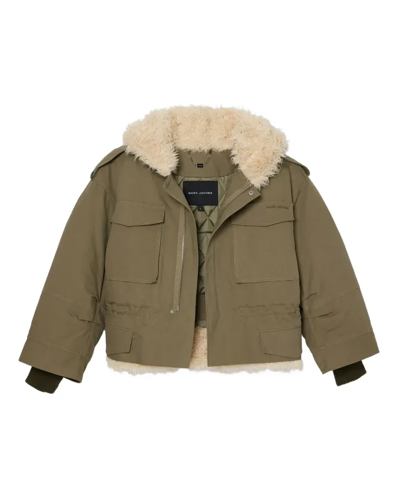 Marc Jacobs cropped cargo parka - Grün Grün