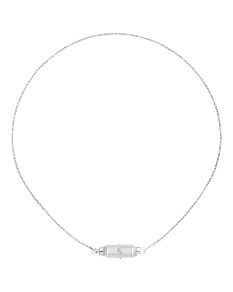 Marie Lichtenberg diamond micro coco necklace - Silber Silber
