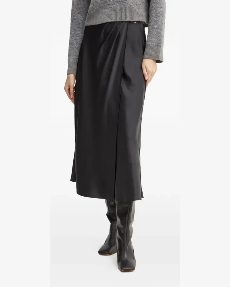 Guess Rock mit Falten - Schwarz Schwarz