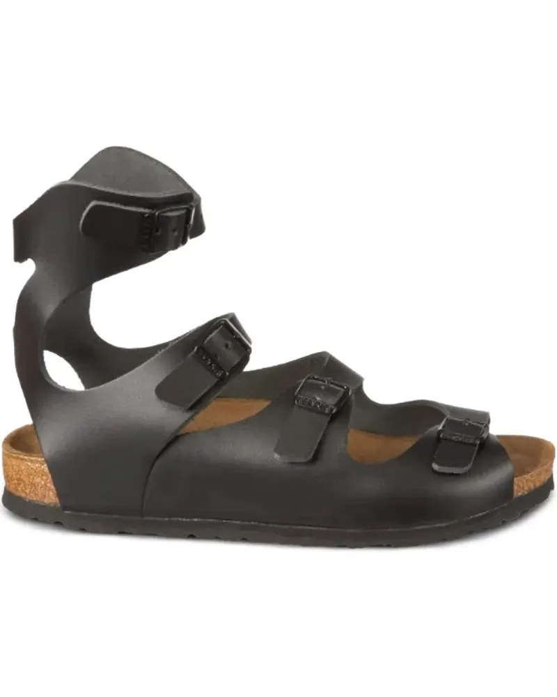 Birkenstock Athen Sneakers mit Schnalle - Schwarz Schwarz