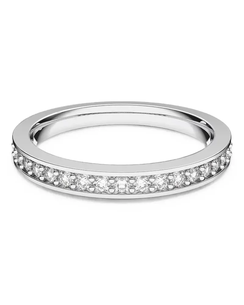 Swarovski Matrix crystal-embellished pavé ring - Silber Silber