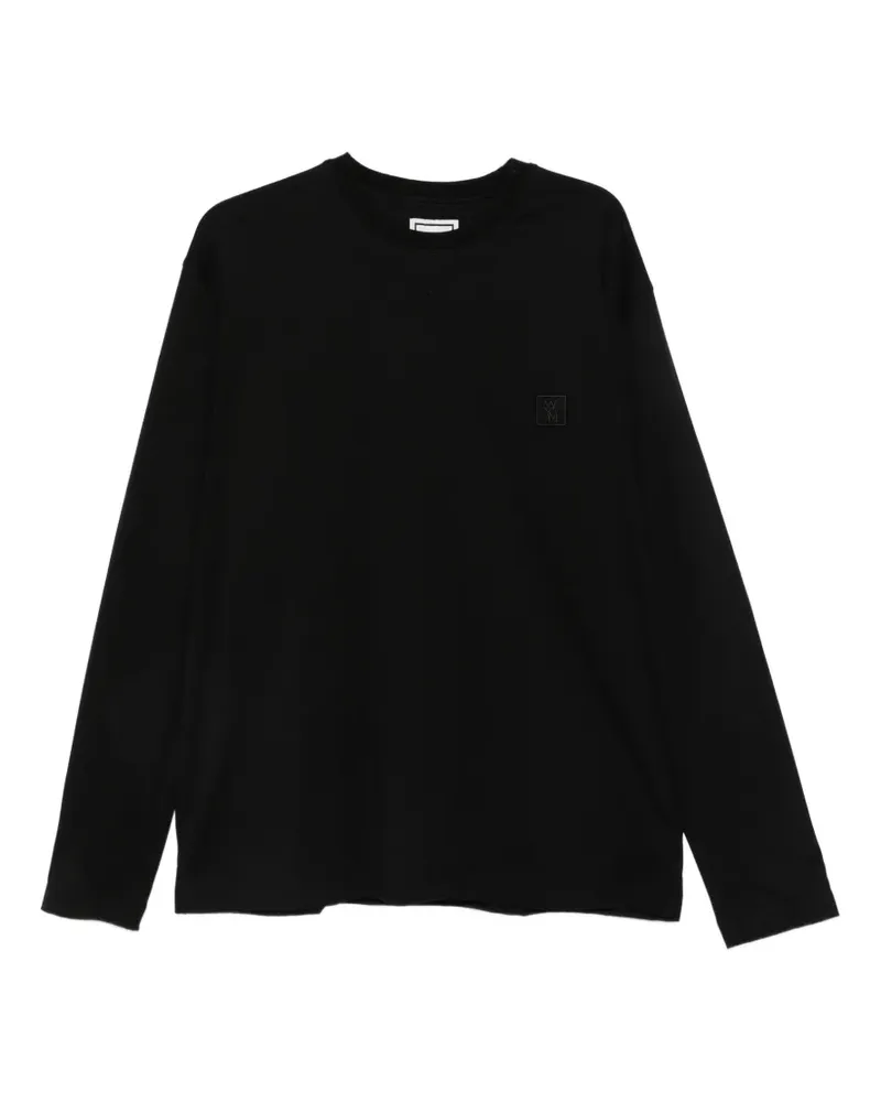 Wooyoungmi logo-print sweater - Schwarz Schwarz