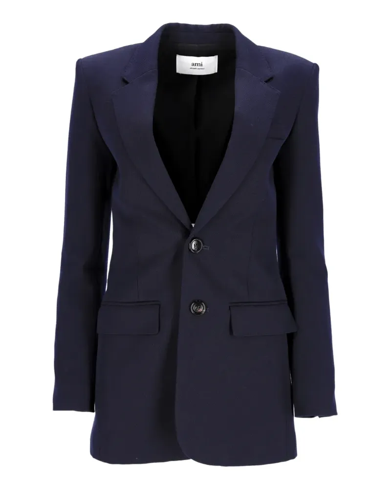 AMI Paris Einreihiges Sakko - Blau Blau