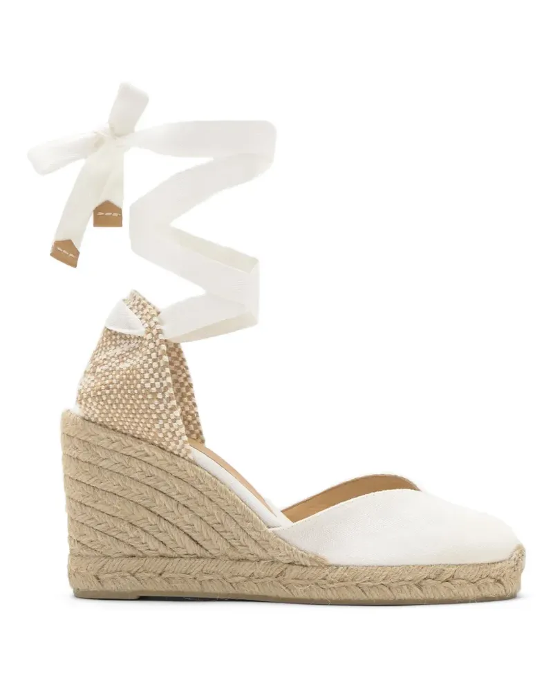 Castañer Chiara Wedge-Espadrilles - Weiß Weiß