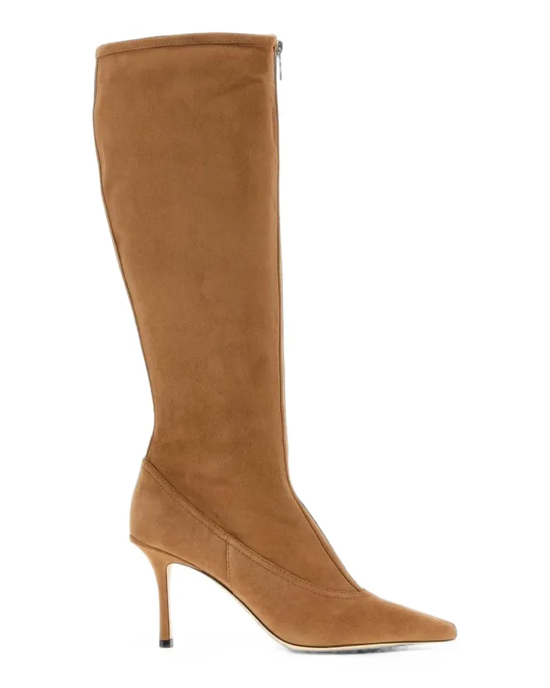 Jimmy Choo Jozi Stiefel aus Wildleder - Braun Braun
