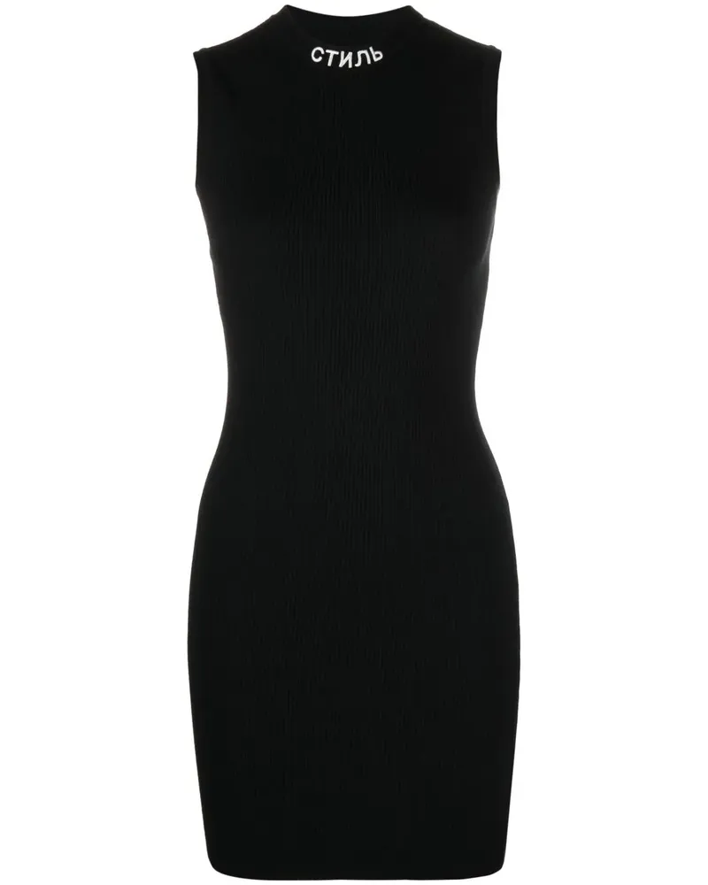 Heron Preston Gestricktes Kled - Schwarz Schwarz