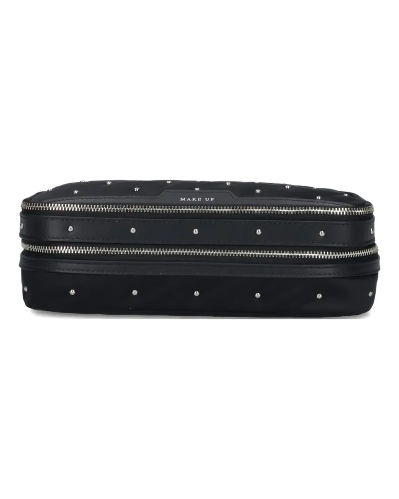 Anya Hindmarch double-zip make-up bag - Schwarz Schwarz