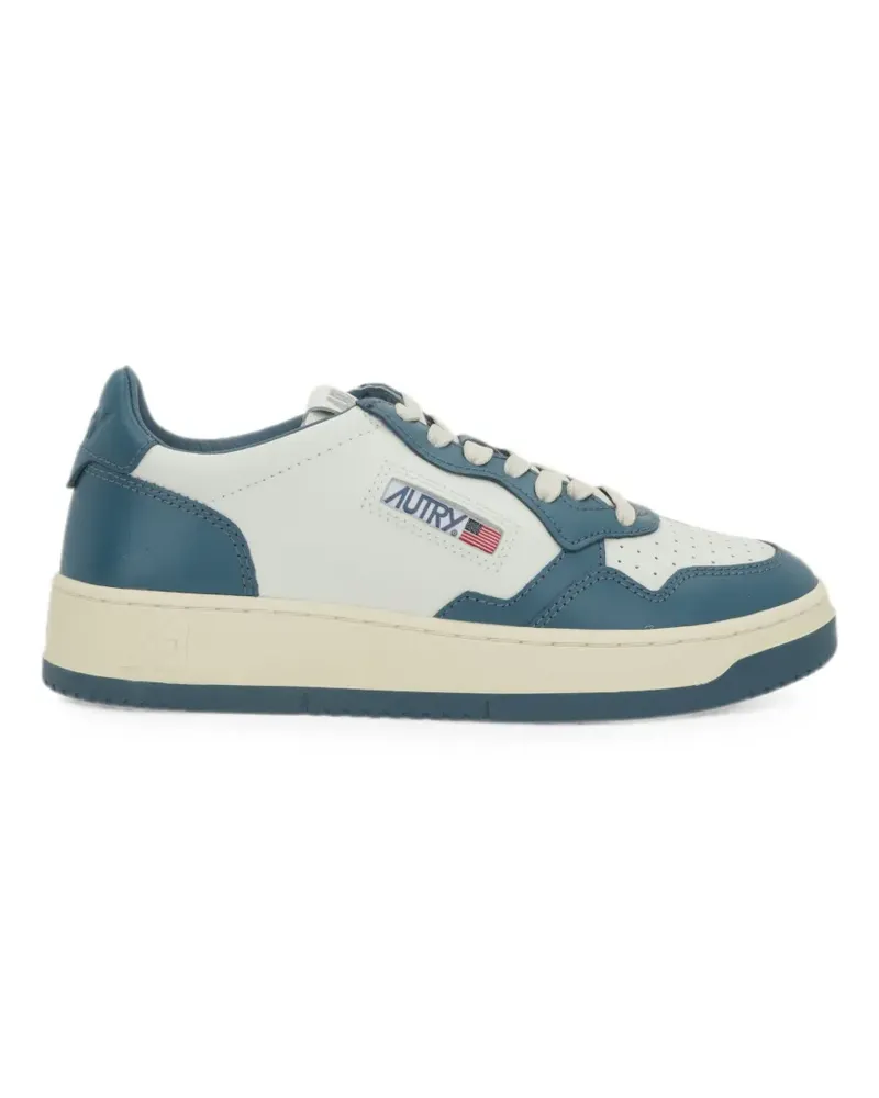 AUTRY perforated-toe low-top sneakers - Weiß Weiß