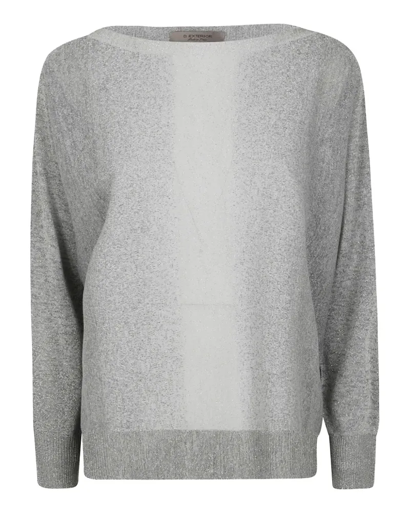 D.EXTERIOR Pullover mit Ombré-Effekt - Grau Grau