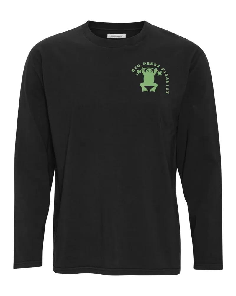 Henrik Vibskov Bug Press T-shirt - Schwarz Schwarz