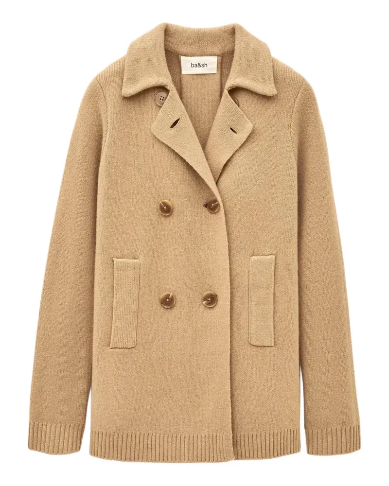 ba&sh double-breasted cardigan - Nude Nude