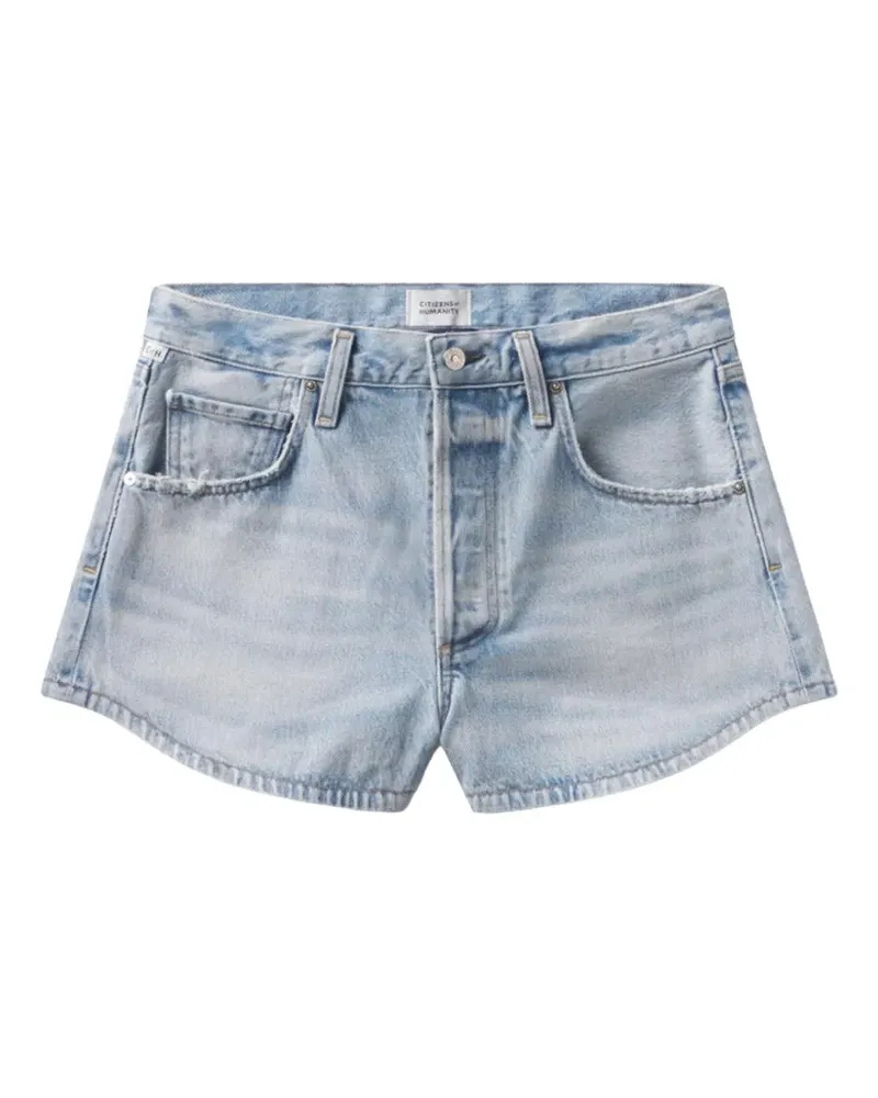Citizens of humanity Abita mid-rise denim shorts - Blau Blau