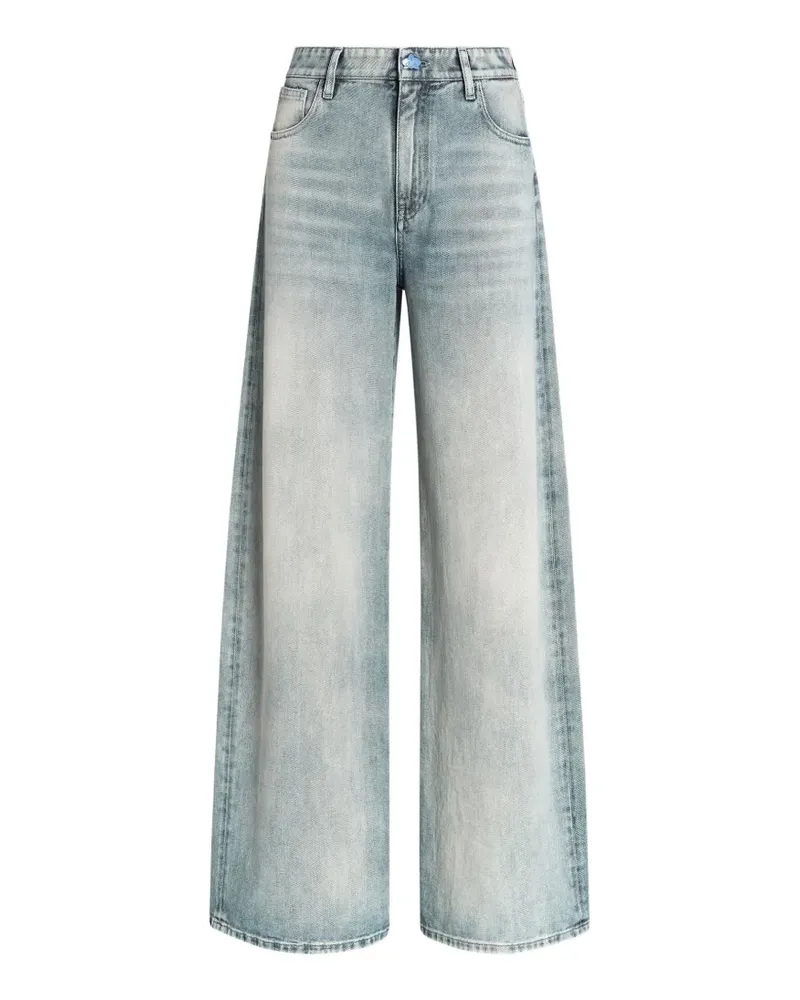 Genny five-pocket buttoned jeans - Blau Blau