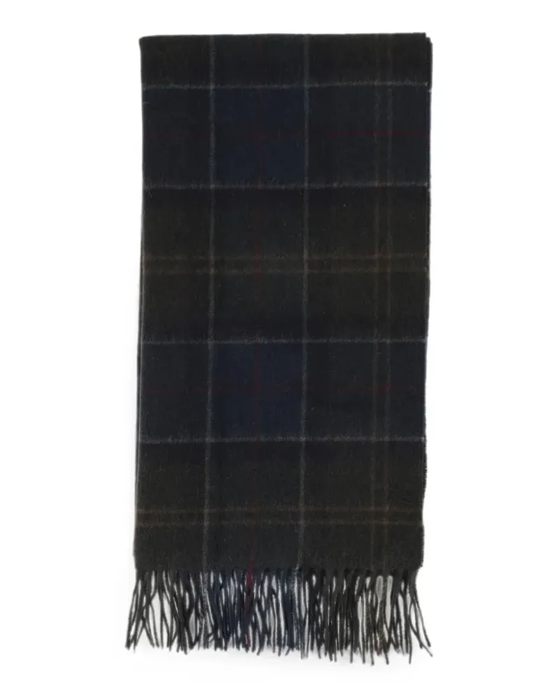 Barbour Braden tartan wool scarf - Blau Blau